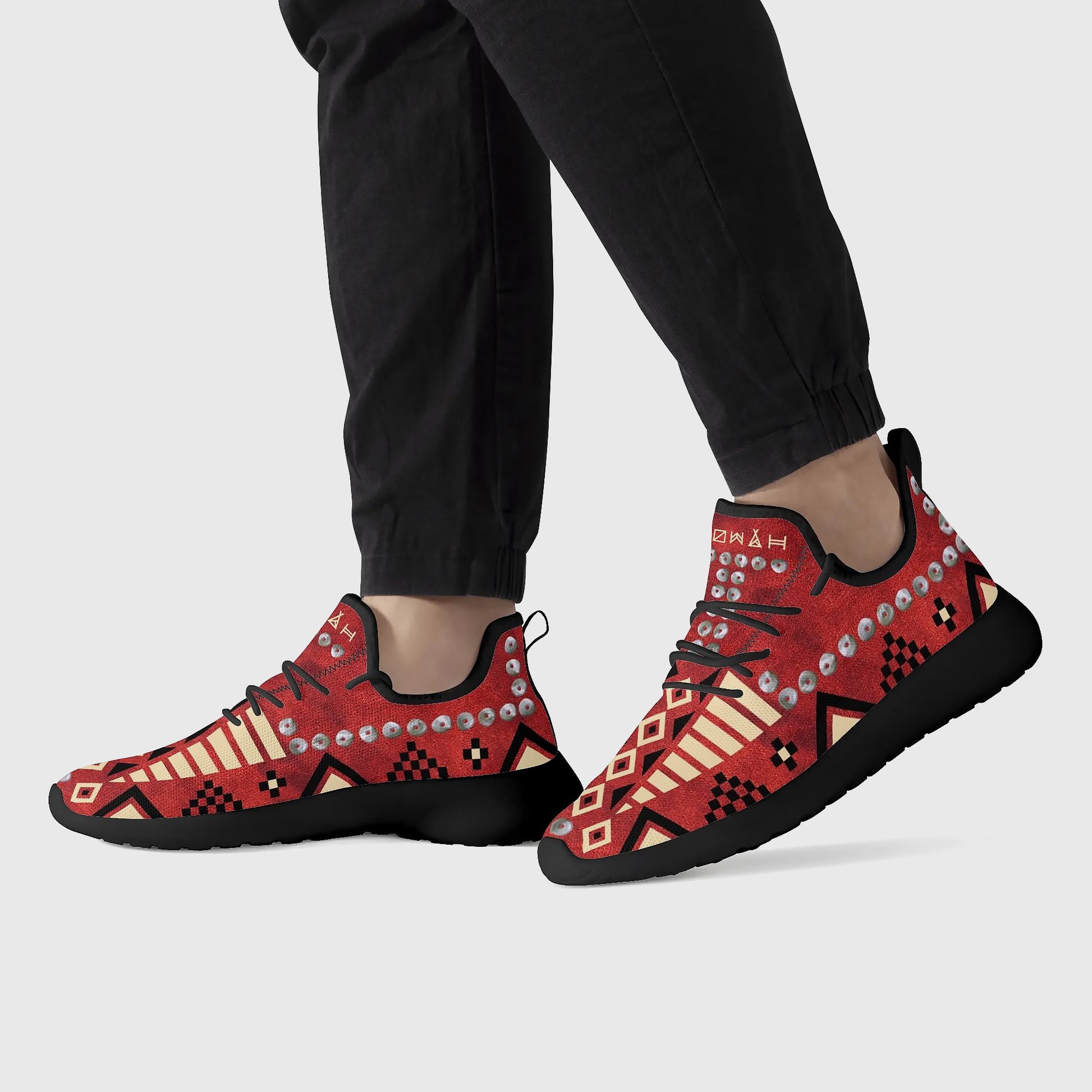 red*indigenous*native*american*customizable*shoes*men