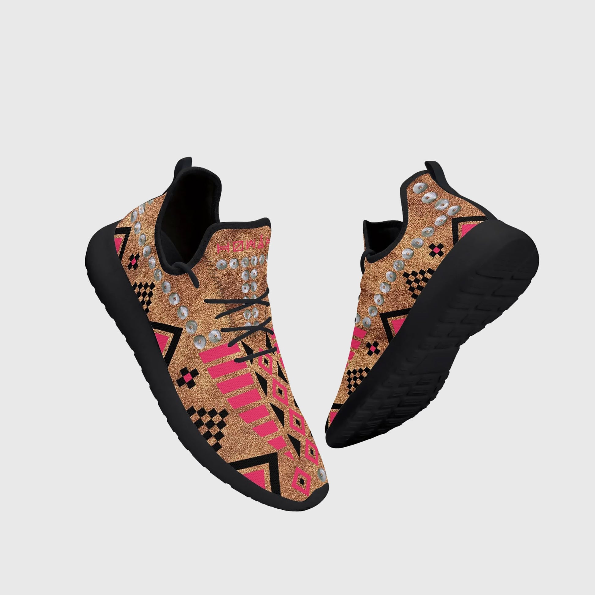 tan*indigenous*native*american*customizable*shoes*men