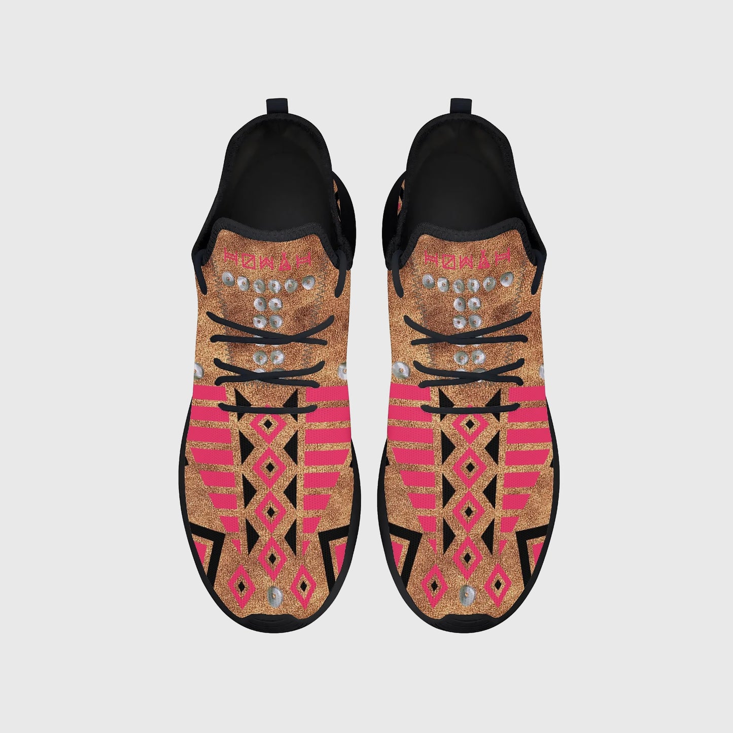 tan*indigenous*native*american*customizable*shoes*men