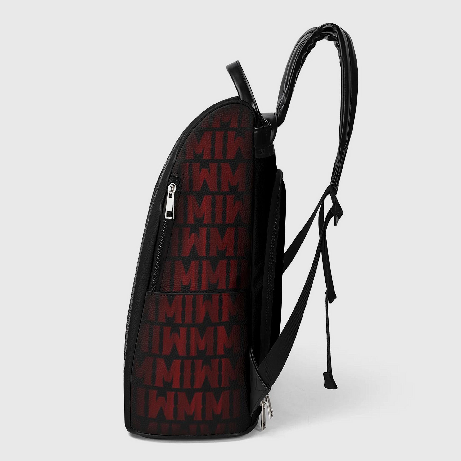 black*red*dress*MMIW*indigenous*native*american*eagle*feather*backpack*bag*women*men