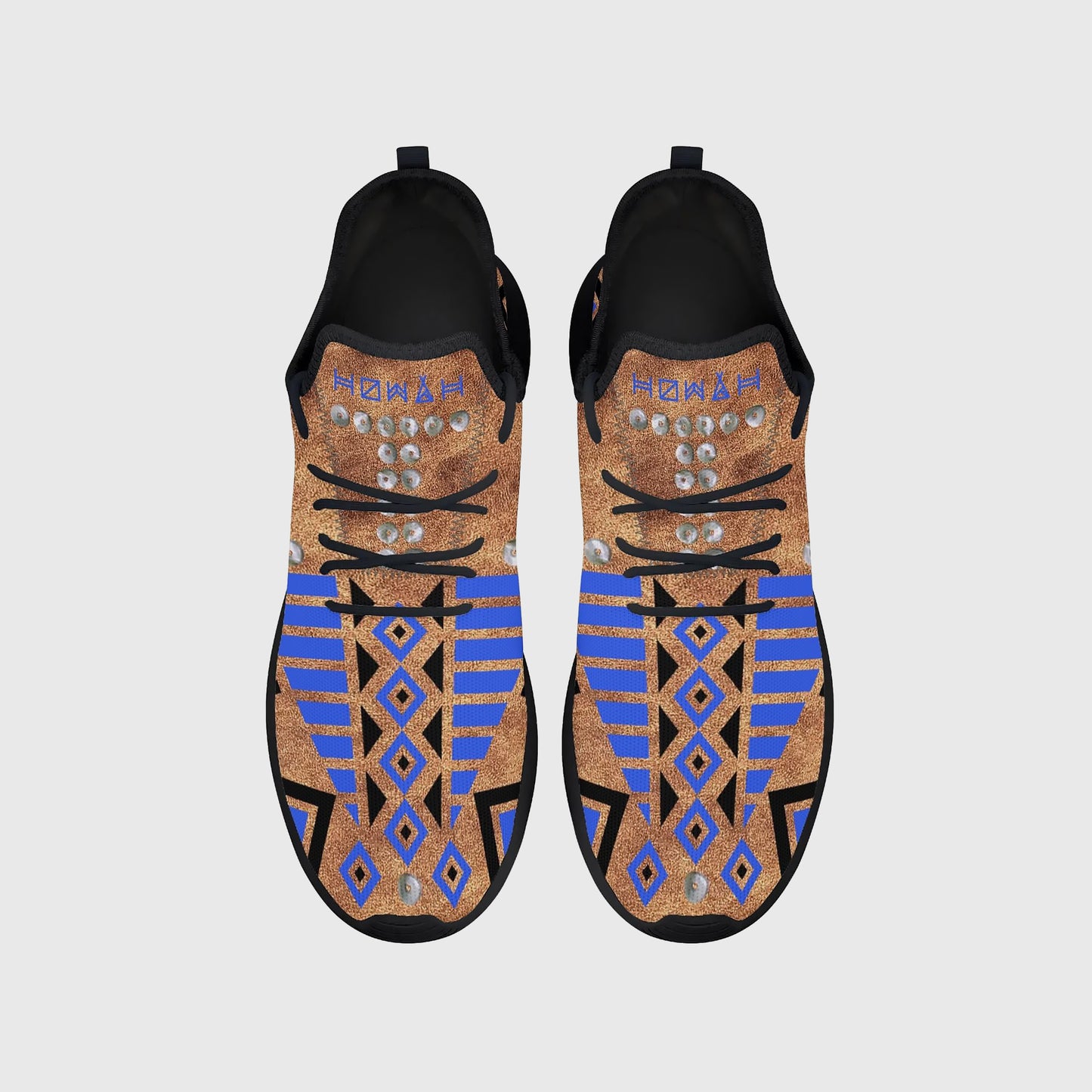 tan*indigenous*native*american*customizable*shoes*men