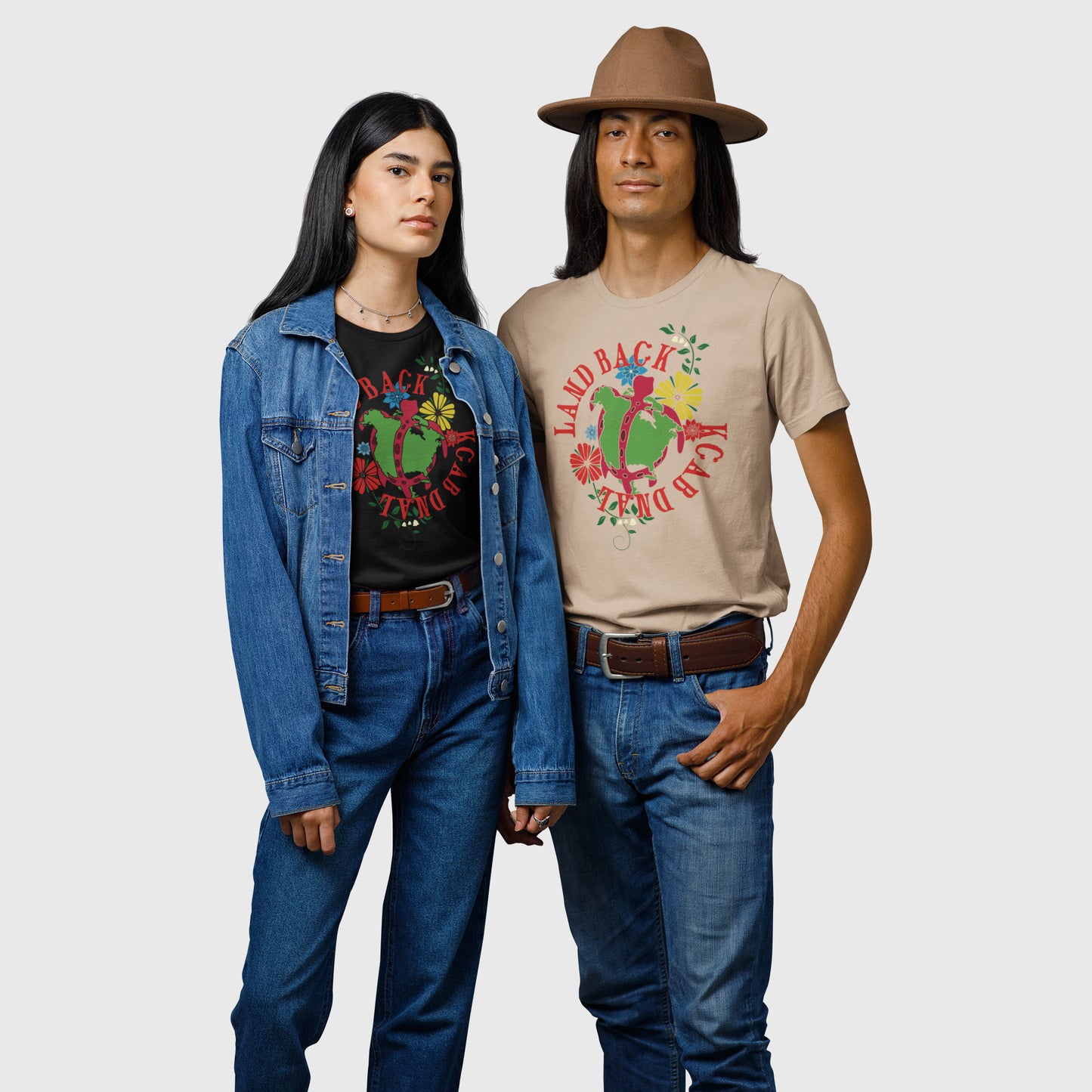 cream*indigenous*native*american*land*back*t-shirt*unisex