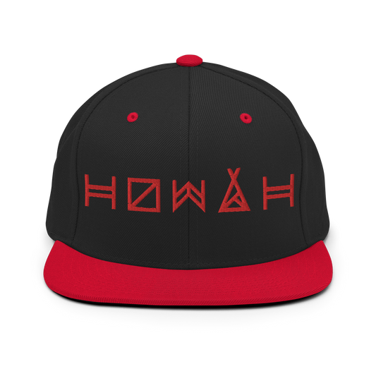 Howah snapback hat