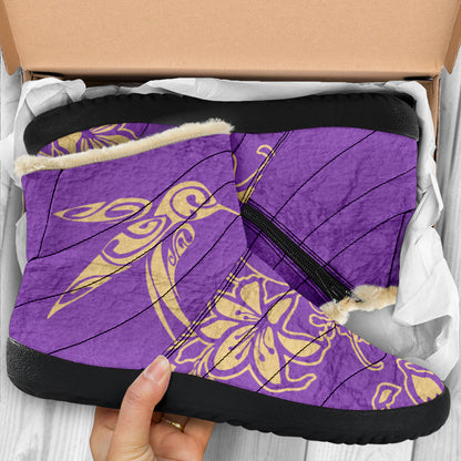 purple*indigenous*native*american*hummingbird*insulated-Boots*winter*boots*zipper-boots*snow-boots*women