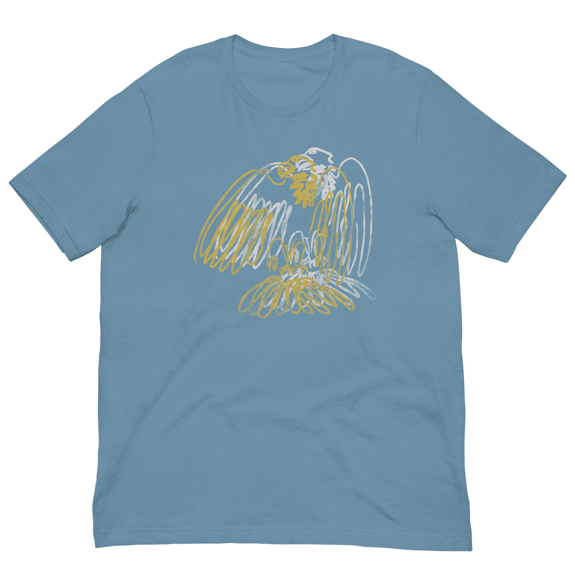 blue*indigenous*native*american*eagle*t-shirt*men's