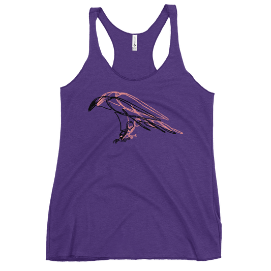 purple*indigenous*native*american*crow*tank*top*racerback